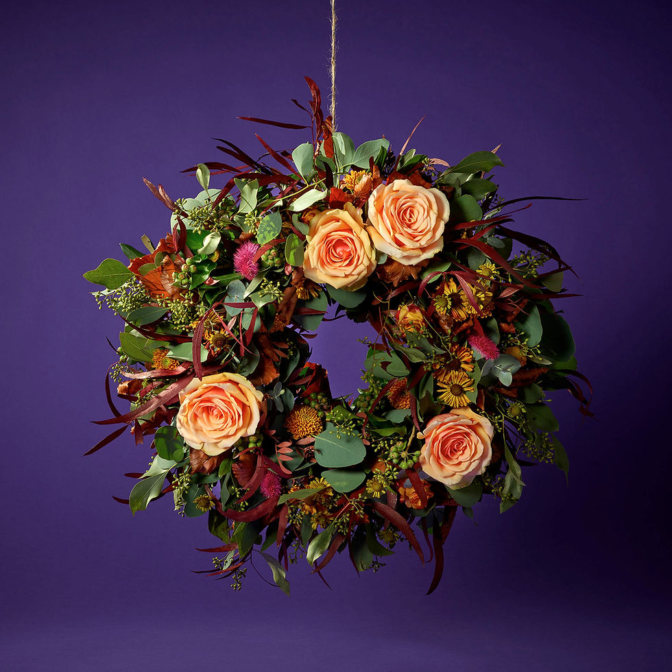 Autumnal wreath