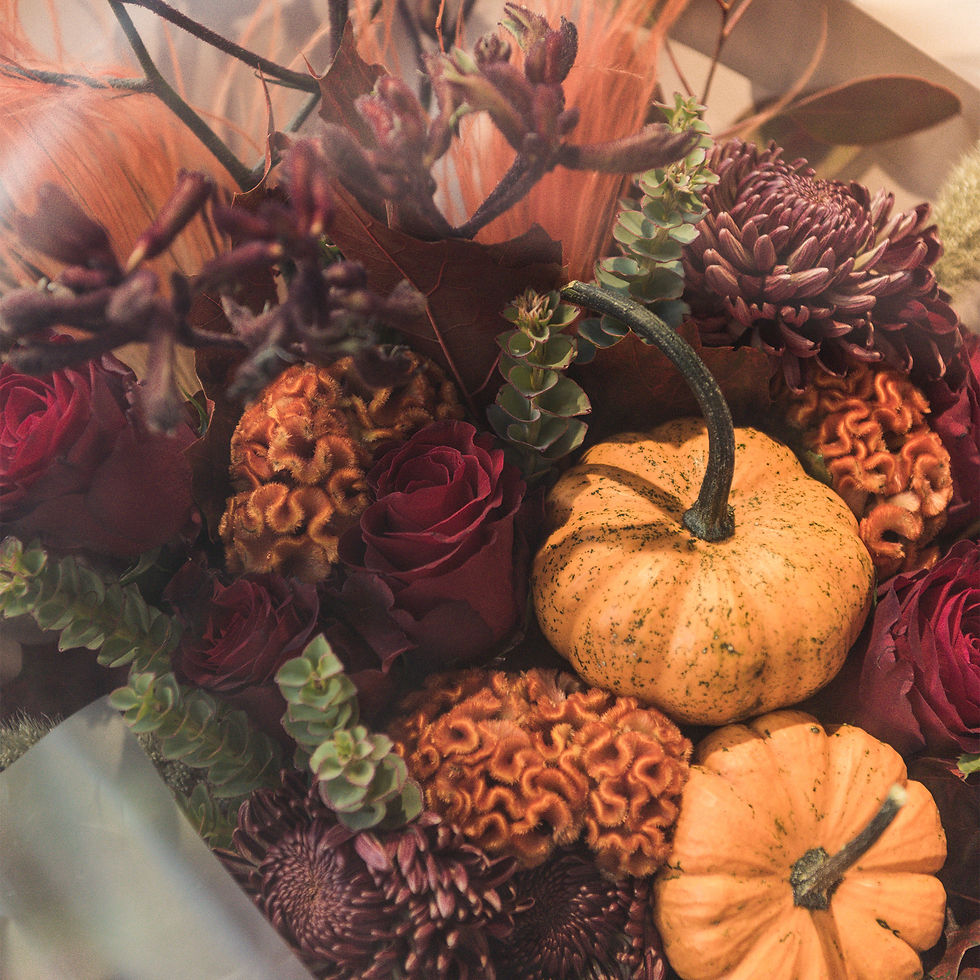 Halloween bouquet